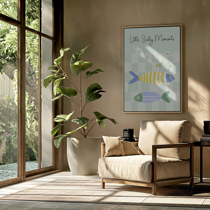 Striped Fish and Olives - Annick