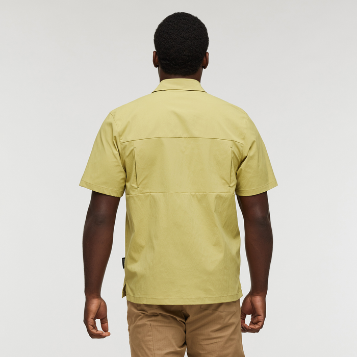 Sumaco Short-Sleeve Shirt - Men's, Lemongrass, Model Jeremy