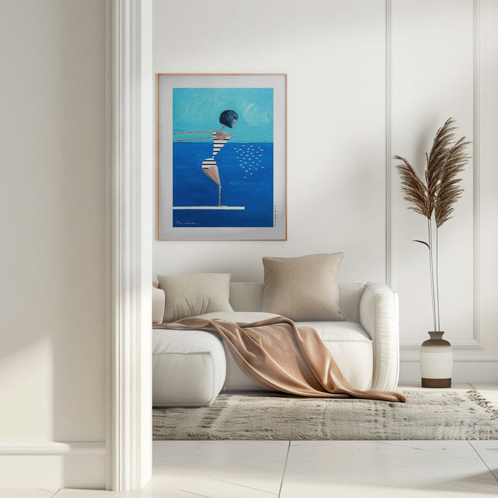 Summer Pool Diver - Awol Art Alex