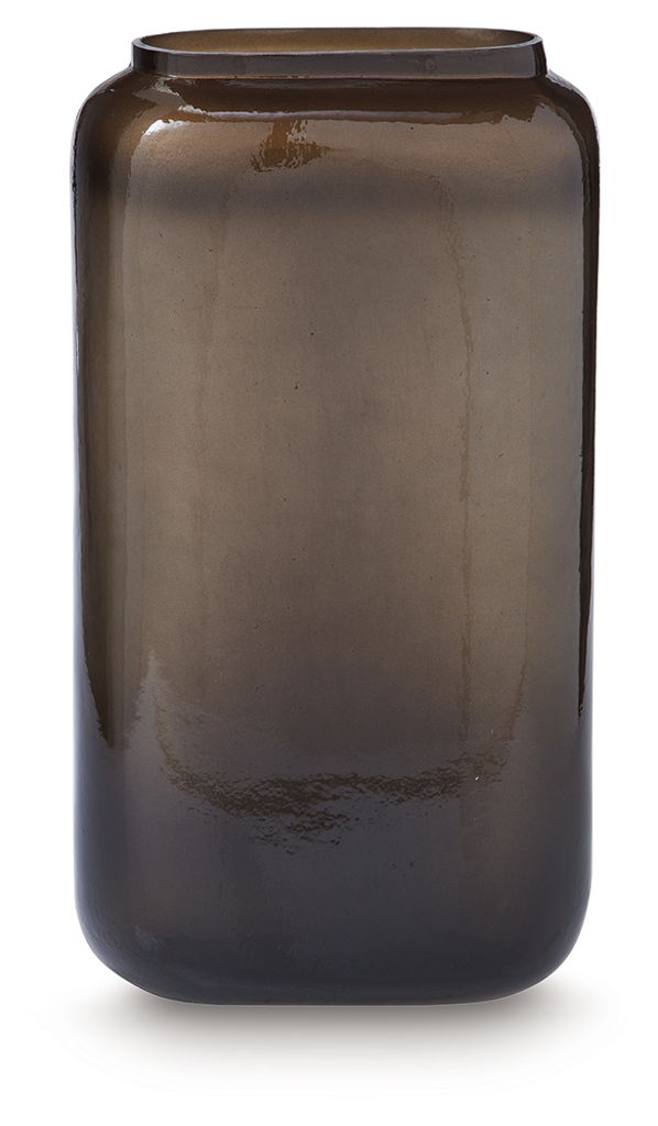 8"W x 4"D x 14"H / Dark Brown