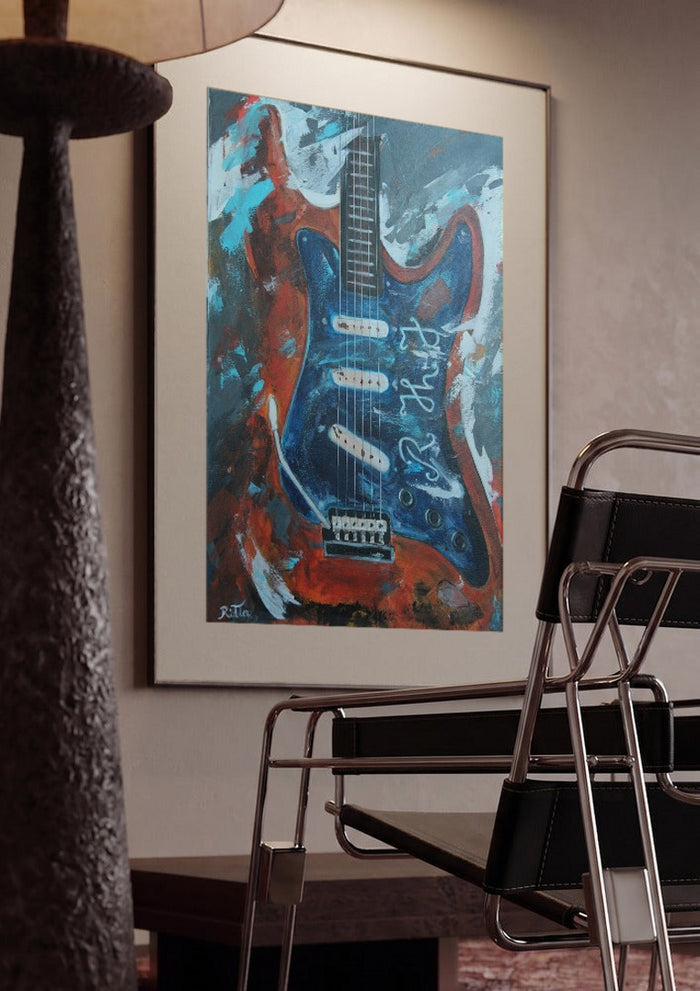 Sunburst Guitar - Ritta Henriques Jorge
