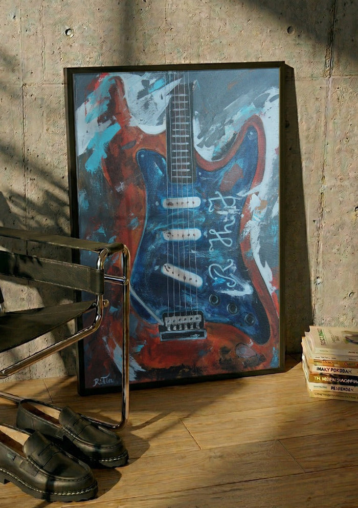 Sunburst Guitar - Ritta Henriques Jorge