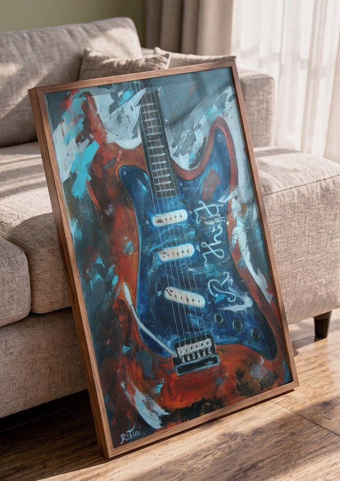 Sunburst Guitar - Ritta Henriques Jorge