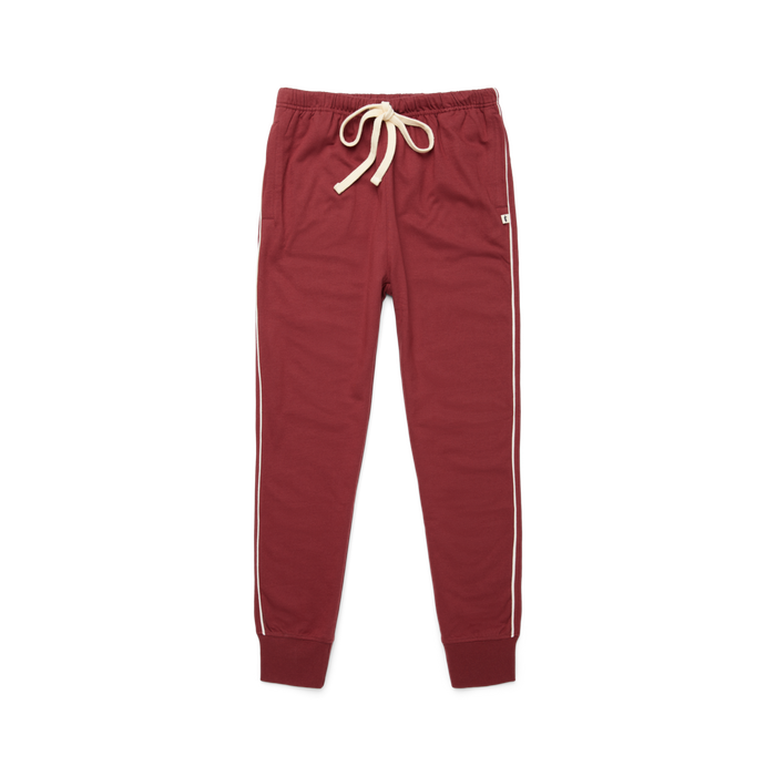 Sweatpants - Kids', Burgundy, Detail