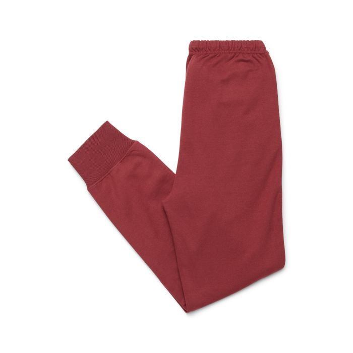 Sweatpants - Kids', Burgundy, Detail