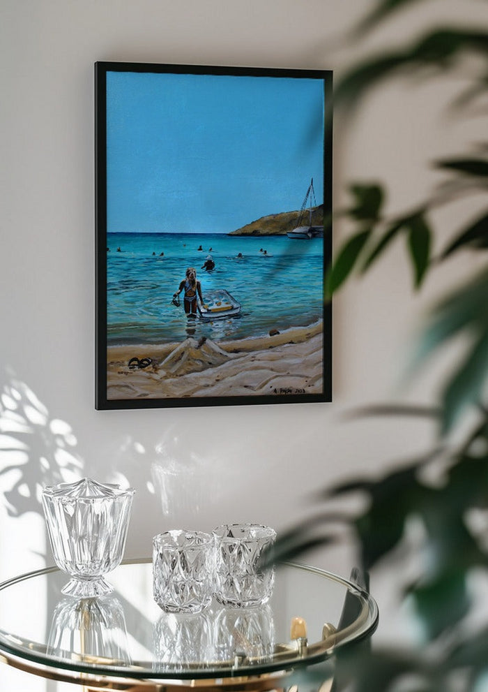 Swimming in the Lagoon - Nella Hajdu