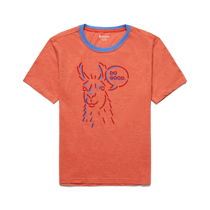 Talking Llama Organic T-Shirt - Kids', Nectar