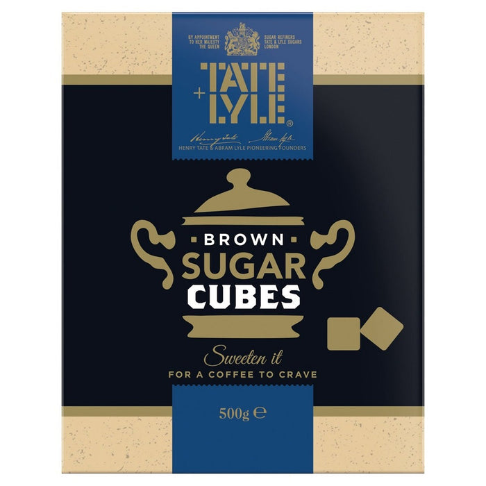 Tate & Lyle Fairtrade Brown Cane Sugar Demerara Cubes 500g product image