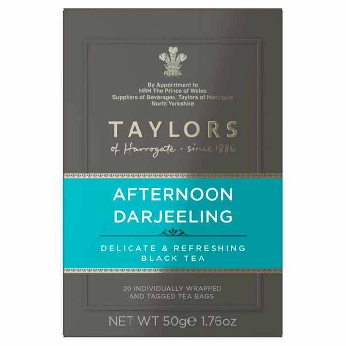 Taylors of Harrogate Afternoon Darjeeling Black Tea - 20 Teabags product image