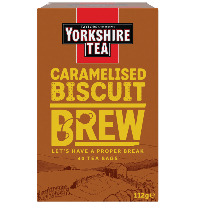 Taylors of Harrogate Caramelised Biscuit Brew 40 Teabags 112g product image