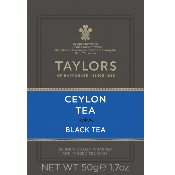 Taylors of Harrogate Ceylon Black Tea- 20 Teabags product image
