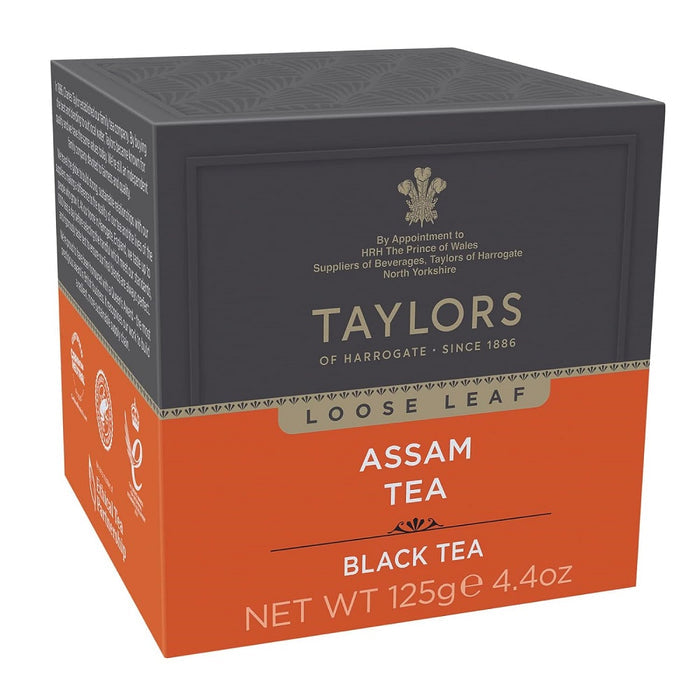 Taylors of Harrogate Pure Assam Loose Leaf Tea 4.4oz Carton product image