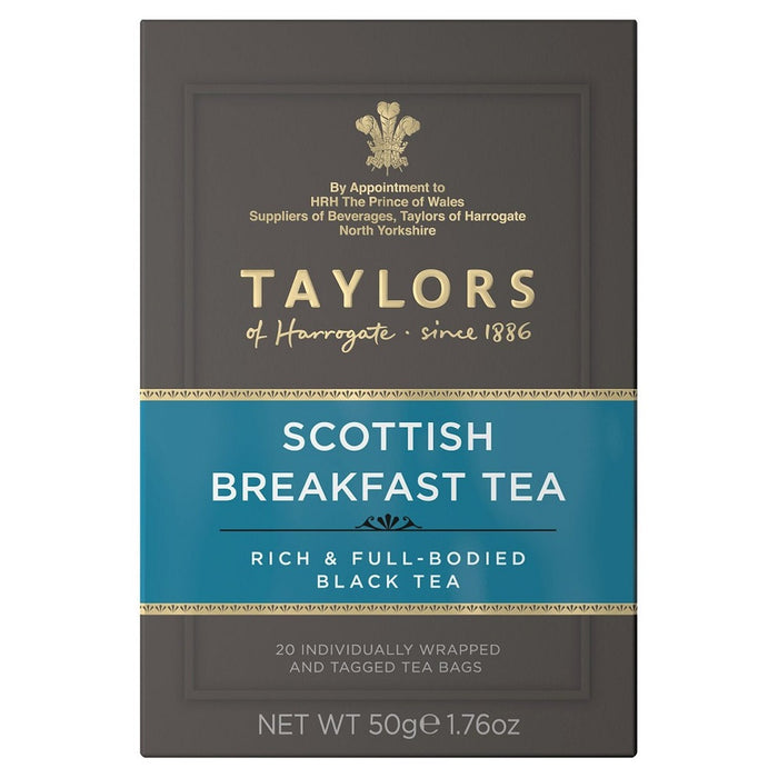 Taylors of Harrogate Scottish Breakfast Black Tea - 20 Teabags product image