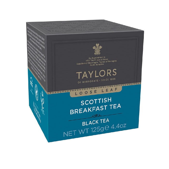 Taylors of Harrogate Scottish Breakfast Loose Leaf Tea 4.4oz Box product image