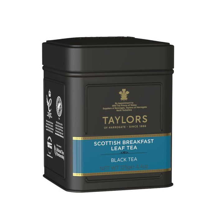 Taylors of Harrogate Scottish Breakfast Loose Leaf Tea 4.4oz Box
