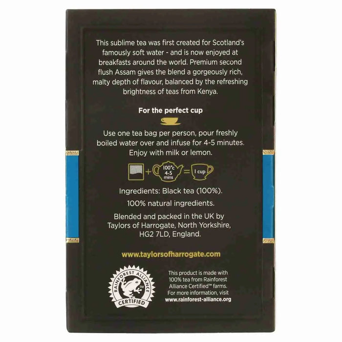 Taylors of Harrogate Scottish Breakfast Loose Leaf Tea 4.4oz Box