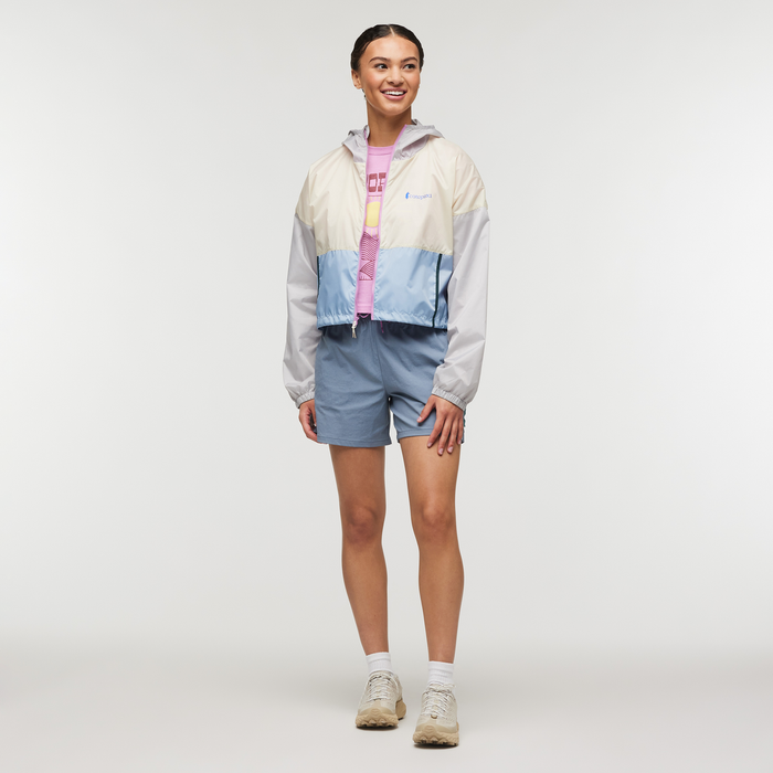 Teca Crop Jacket - Women's, Salt Flats, Model London