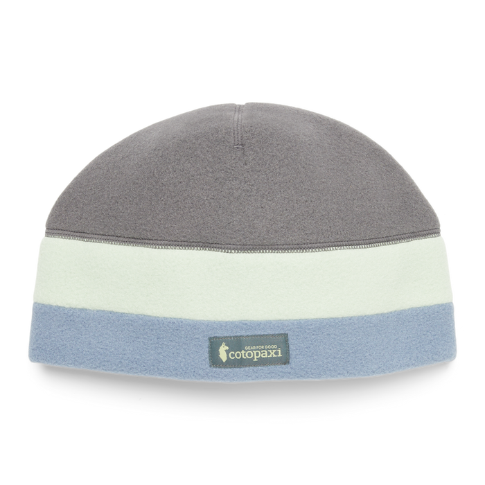 Teca Fleece Beanie, Cinder, Detail