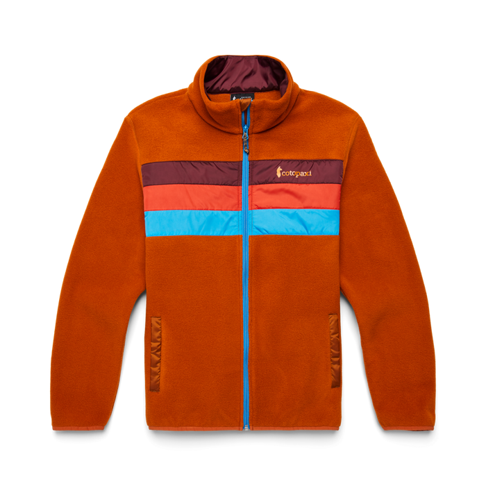 Teca Fleece Full-Zip Jacket - Men's, Fire Roasted