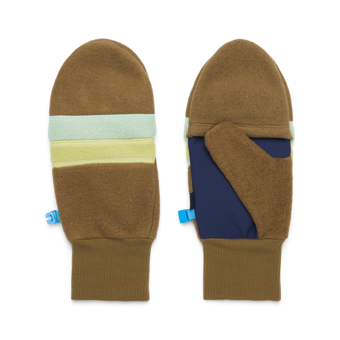Teca Fleece Glitten, Live Oak, Detail