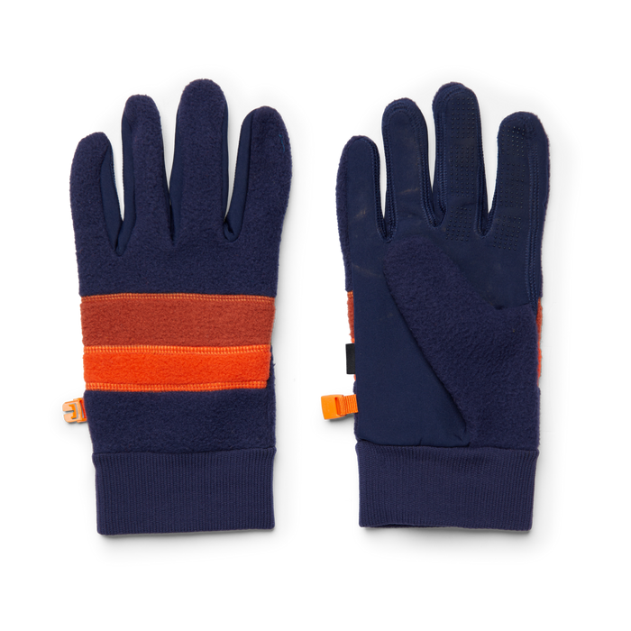 Teca Fleece Gloves, Maritime