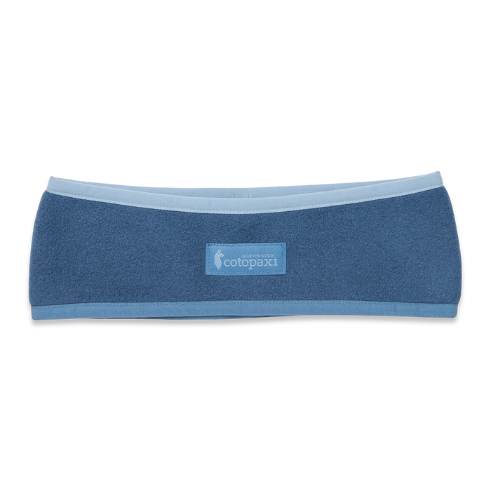 Teca Fleece Headband, Deep Sea, Detail