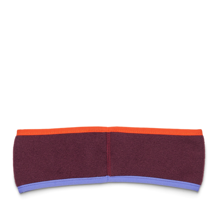 Teca Fleece Headband, Wine