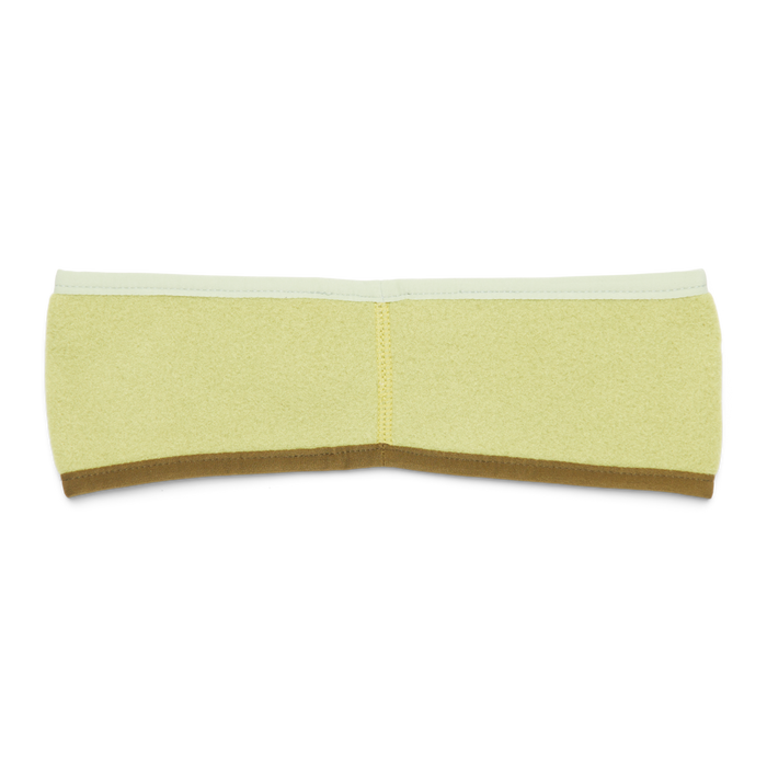 Teca Fleece Headband, Lemongrass, Detail