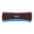 Teca Fleece Headband, Rusty, Detail