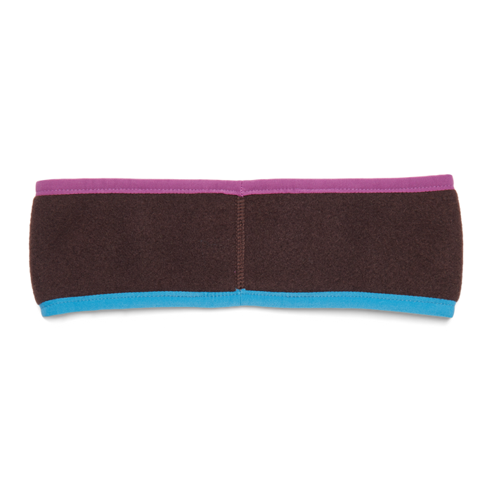 Teca Fleece Headband, Rusty, Detail