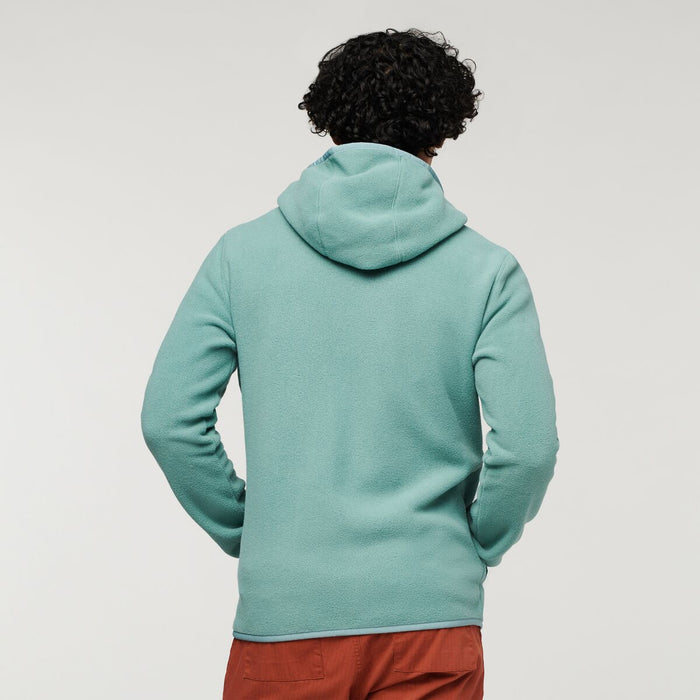Teca Fleece Hooded Full-Zip Jacket - Men's, Building Bridges, Model Xavier