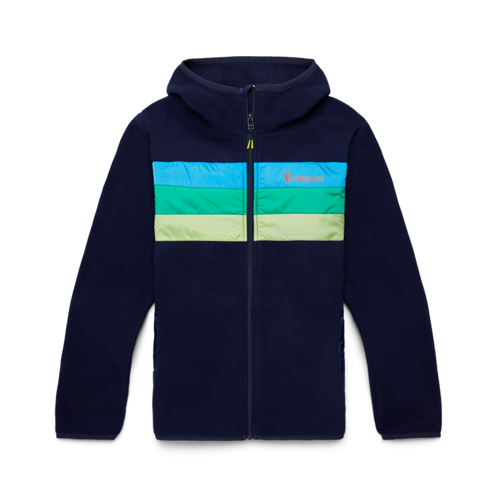 Teca Fleece Hooded Full-Zip Jacket - Men's, Ship Shape, Detail