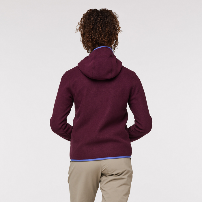 Teca Fleece Hooded Full-Zip Jacket - Women's, Verona, Model Aya