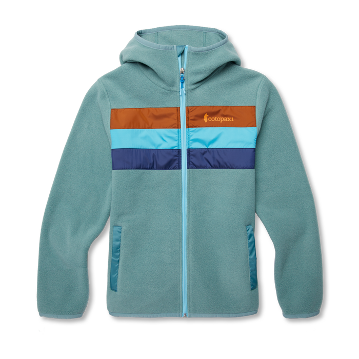 Teca Fleece Hooded Full-Zip Jacket - Women's, Watercolor