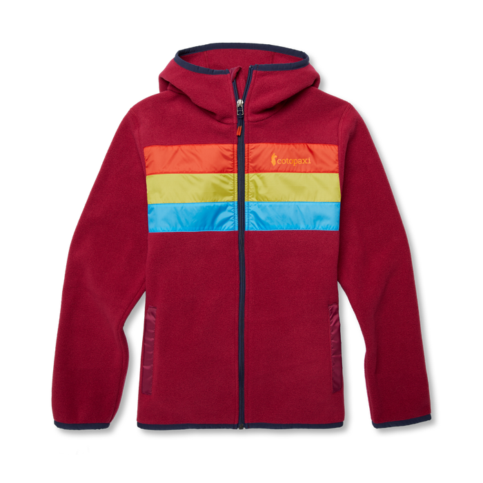 Teca Fleece Hooded Full-Zip Jacket - Women's, Danger Zone