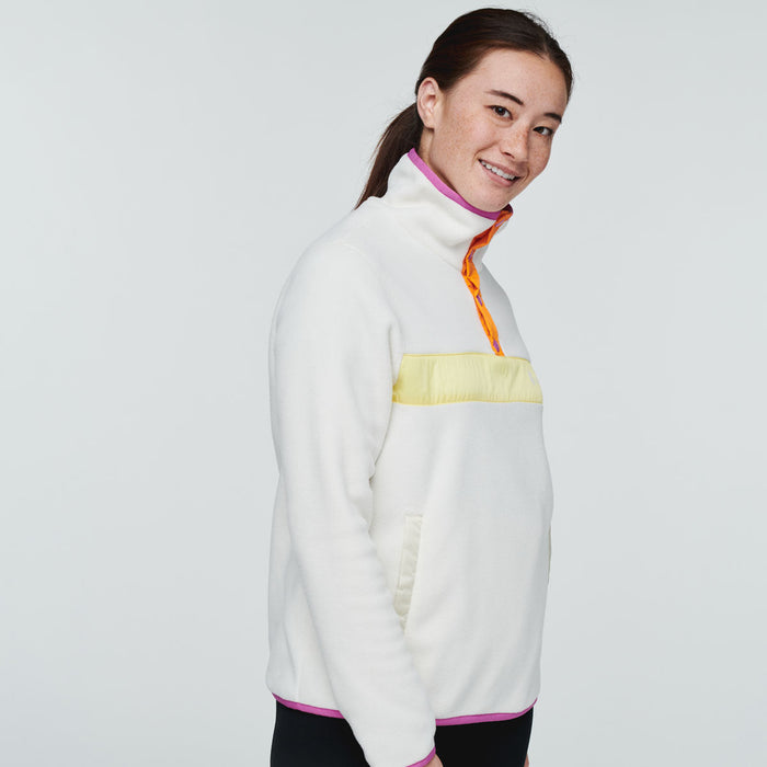 Teca Fleece Pullover - Women's, Bee's Knees, Model Aya