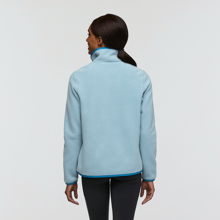 Teca Fleece Pullover - Women's, Whale Song, Model Sydney