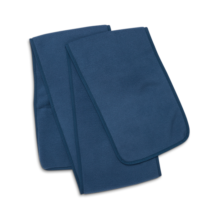 Teca Fleece Scarf, Deep Sea, Detail