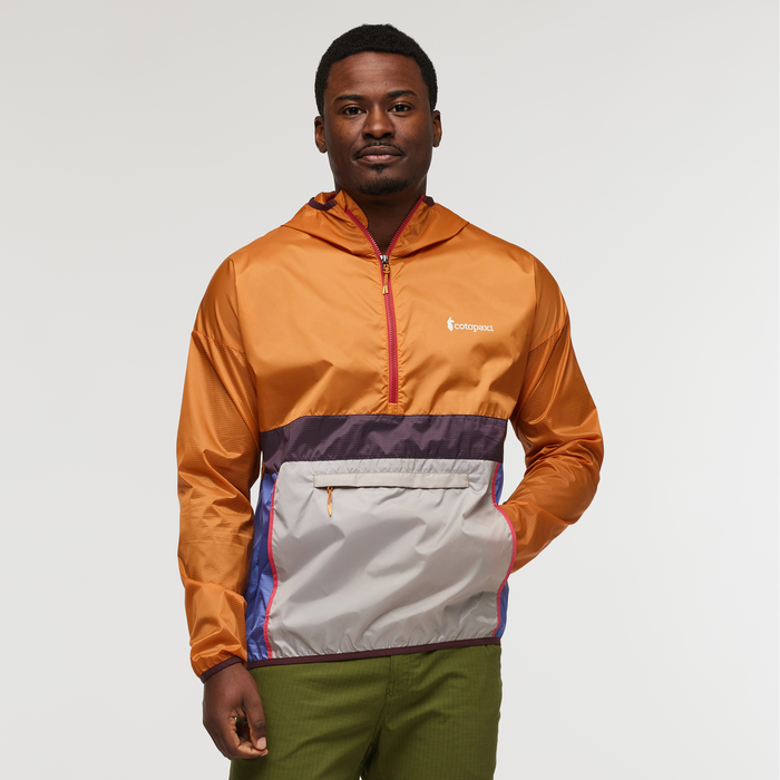 Teca Half-Zip Windbreaker - Men's, Sunrise, Model Jeremy