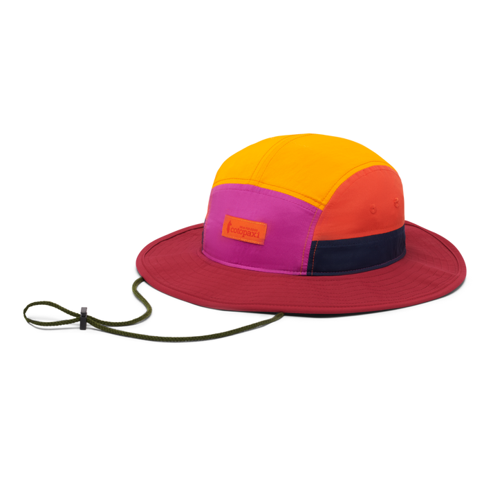 Tech Bucket Hat, Foxglove/Raspberry
