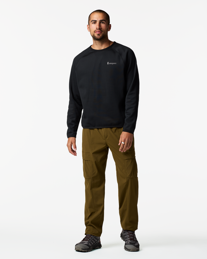 Tempa Fleece Crew - Men's, Cotopaxi Black, Model Dale
