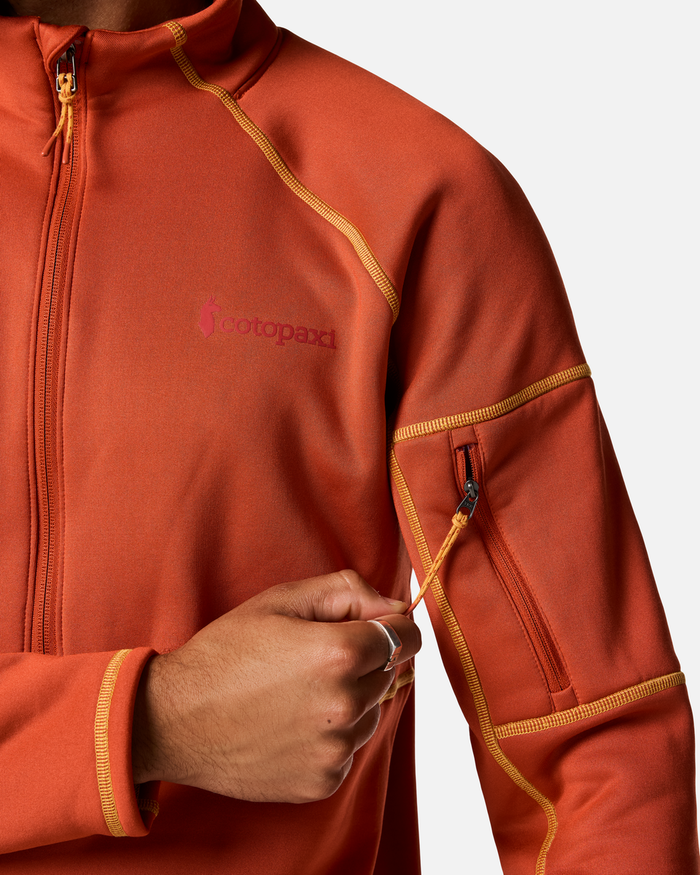 Tempa Fleece Half-Zip Pullover - Men's, Chimayo, Model Pedro