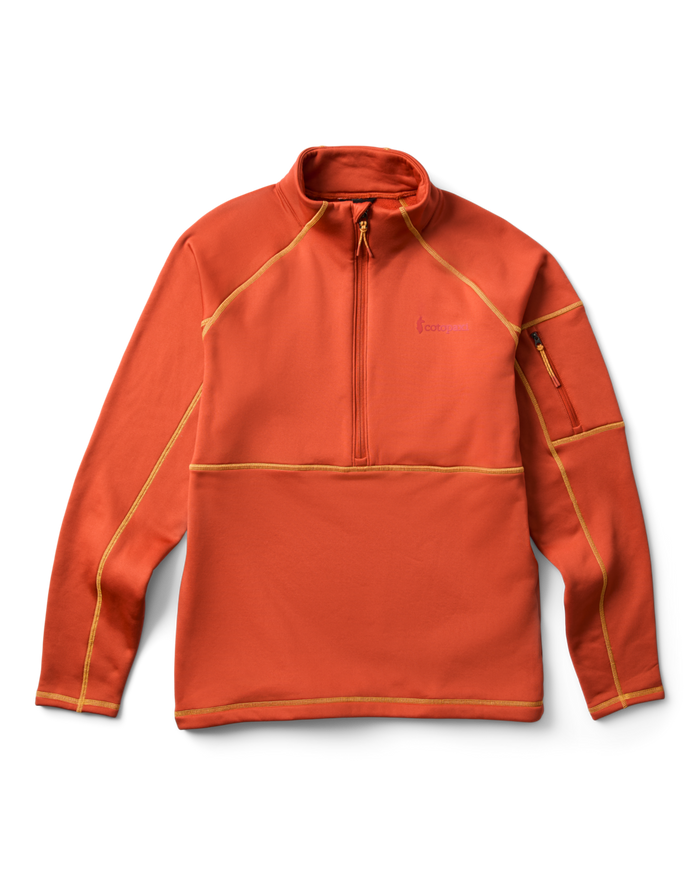 Tempa Fleece Half-Zip Pullover - Men's, Chimayo, Model Pedro