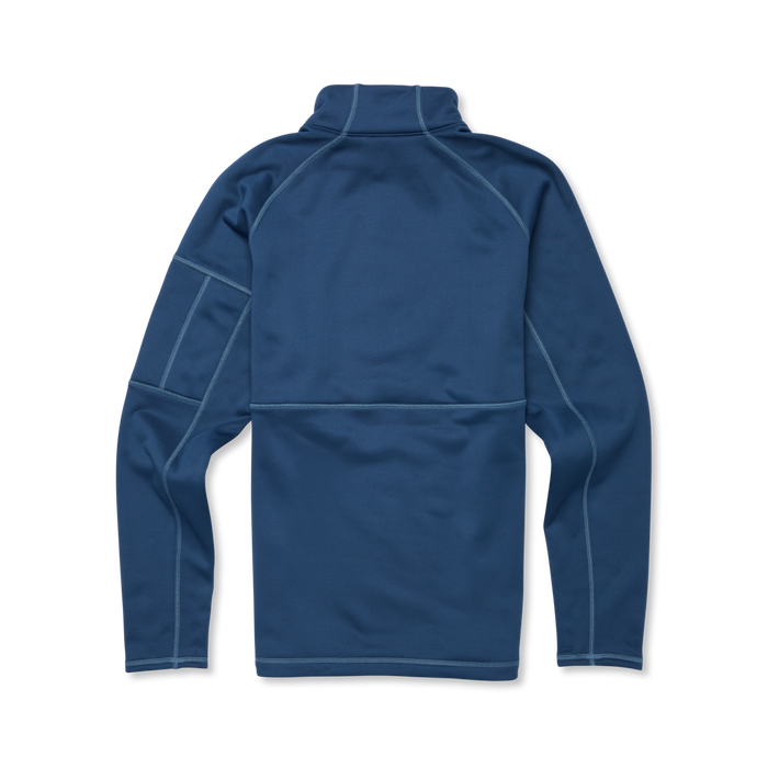 Tempa Fleece Half-Zip Pullover - Men's, Deep Sea, Model Jackson