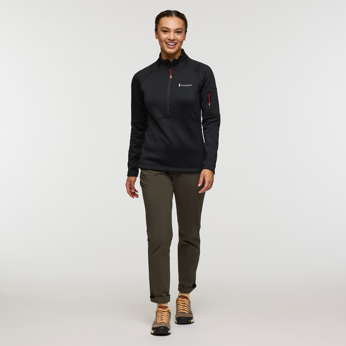 Tempa Fleece Half-Zip Pullover - Women's, Cotopaxi Black, Model London