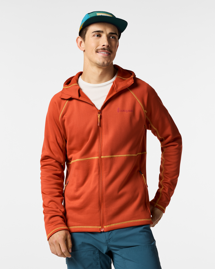 Tempa Fleece Hooded Jacket - Men's, Chimayo, Model Kellan