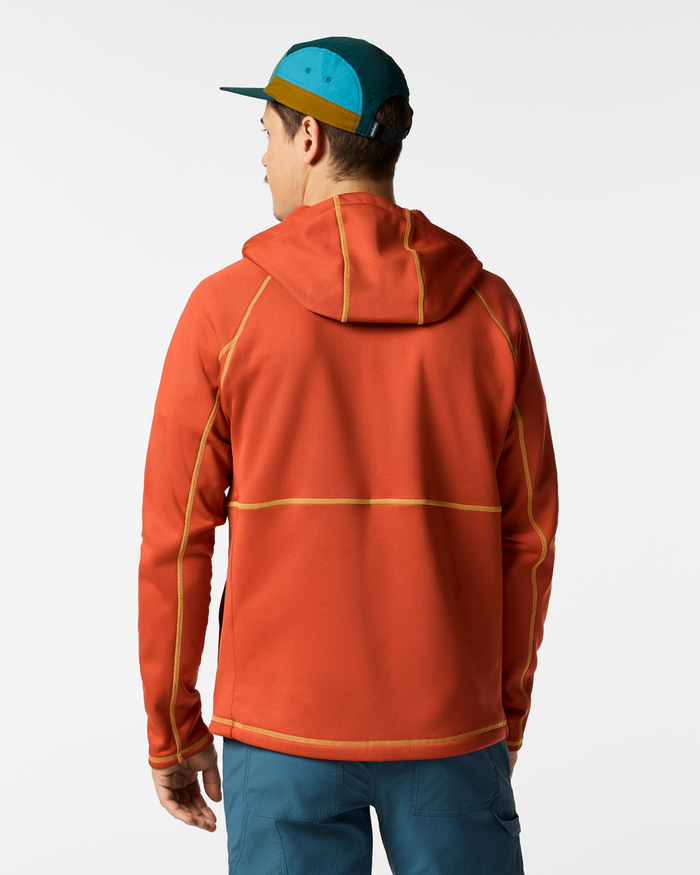 Tempa Fleece Hooded Jacket - Men's, Chimayo, Model Kellan