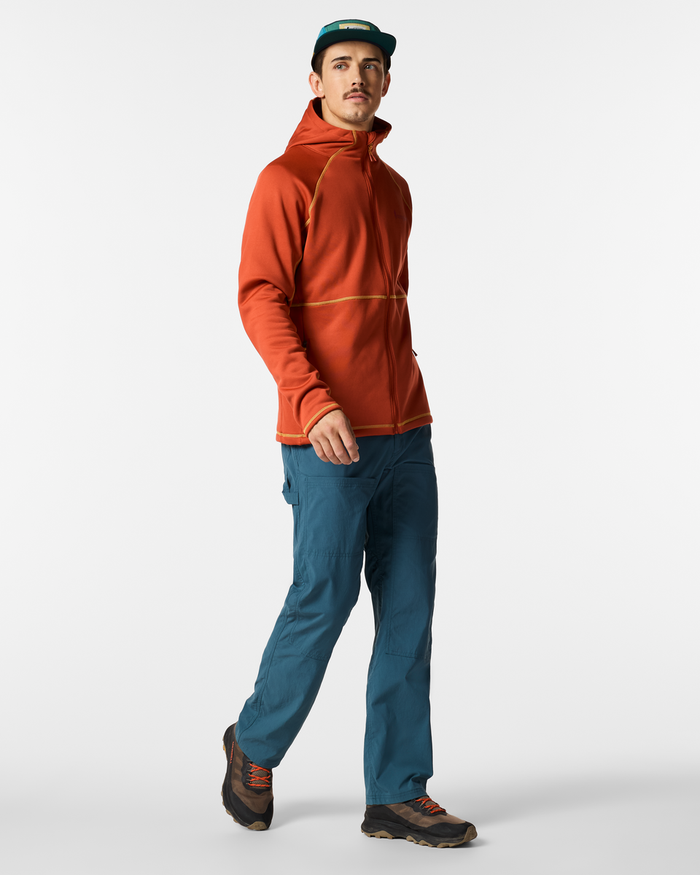 Tempa Fleece Hooded Jacket - Men's, Chimayo, Model Kellan
