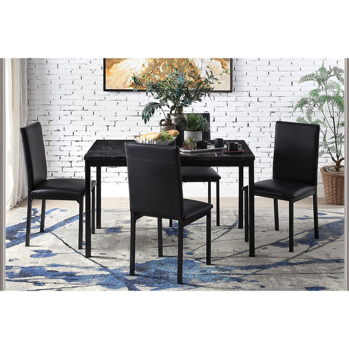 Tempe - Dining Table, Faux Marble Top