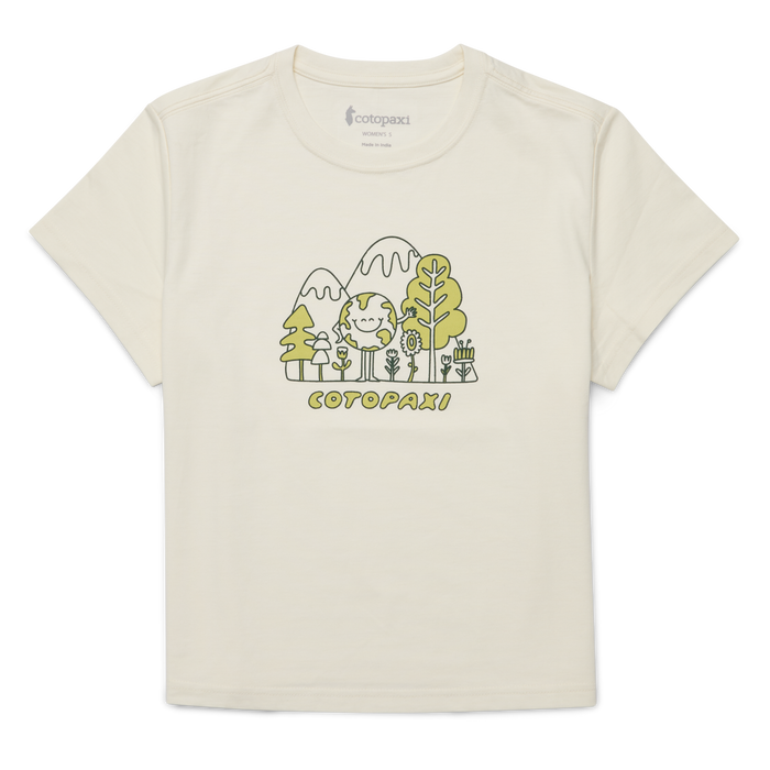 Terra T-Shirt - Women's, Bone, Detail